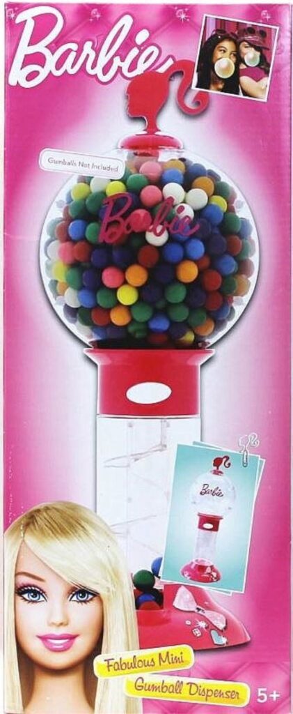 Barbie Fabulous Mini Gumball Dispenser