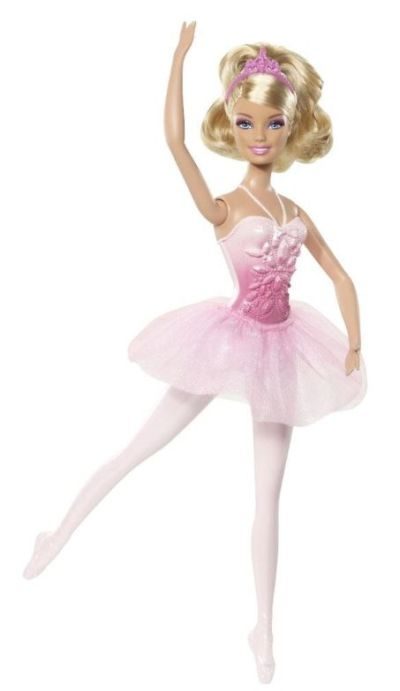 Barbie Fairytale Magic Blond Ballarina in Pink Tu Tu