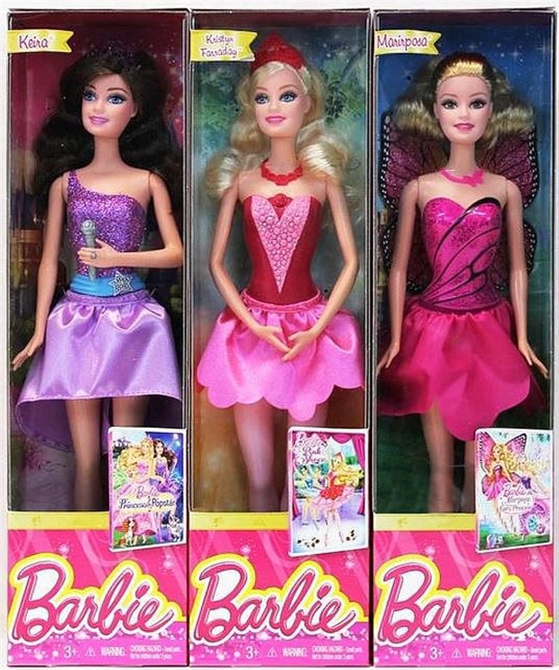 Barbie Fairytale Princess Assortment Pack 12