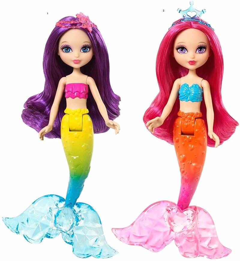 Barbie Fairytale Small Doll Mermaid Assortment Pack (2)