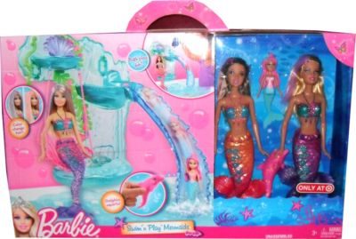 Barbie Fairytale Swim N Play Mermaid