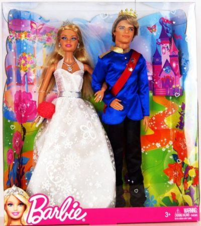 Barbie Fairytale Wedding Doll Set