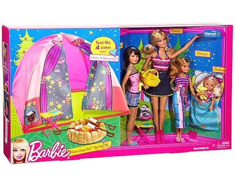 Barbie Family Tent Giftset (Walmart)