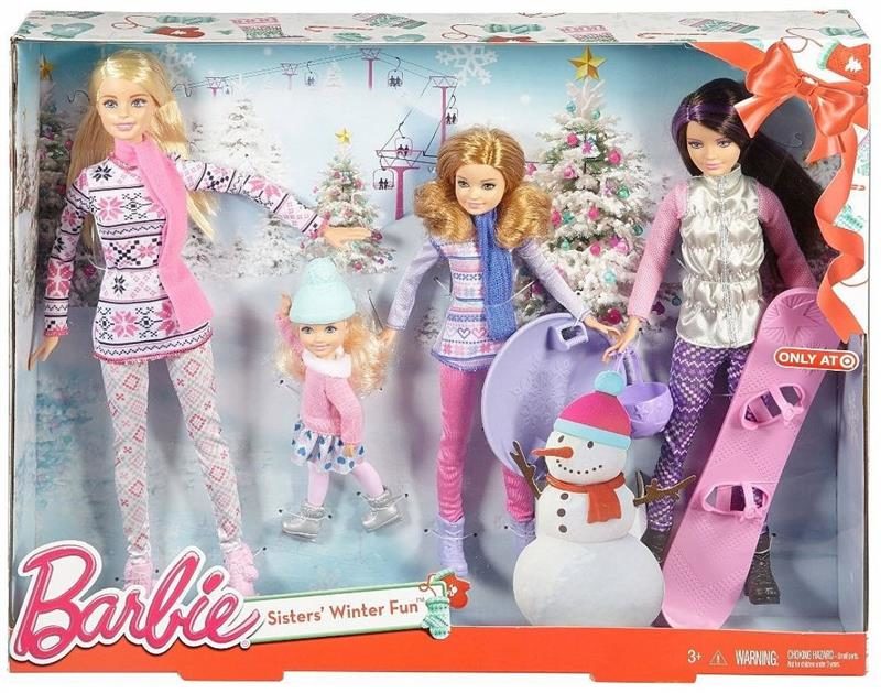 Barbie Family Winter Buildup