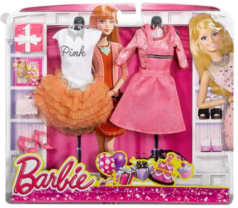 Barbie Fashion Complete Look 2-Pack, Birthday Set