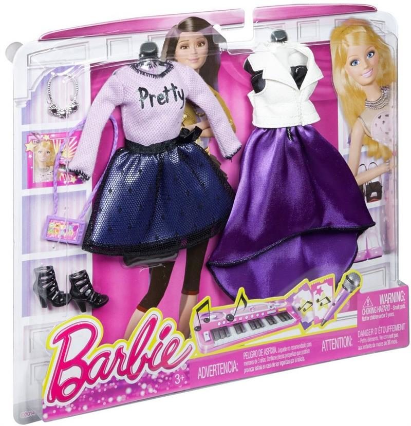 Barbie Fashion Complete Look 2-Pack, Pop Concert Set