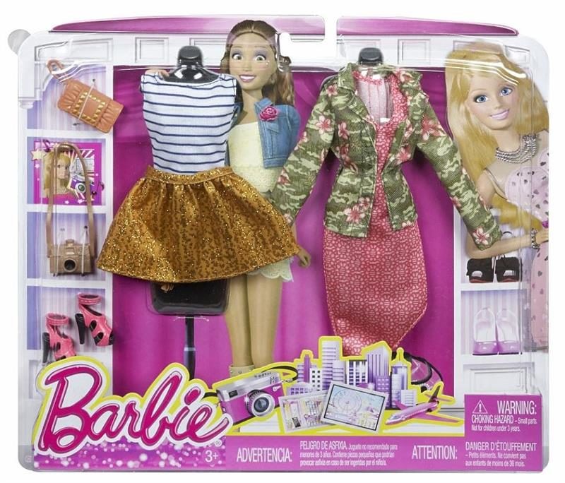 Barbie Fashion Complete Look 2-Pack, Sightseeing Set