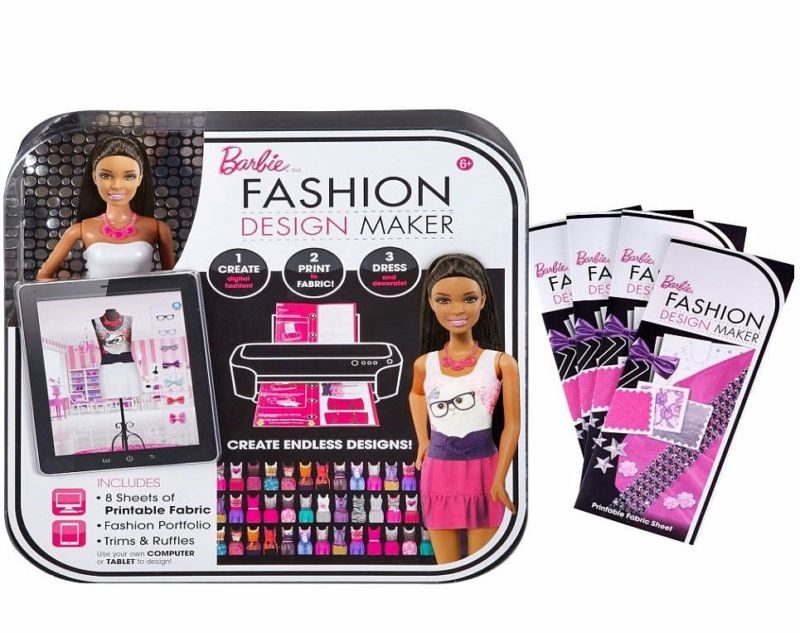 Barbie Fashion Design Maker and Refill Pack Gift Set (AA)