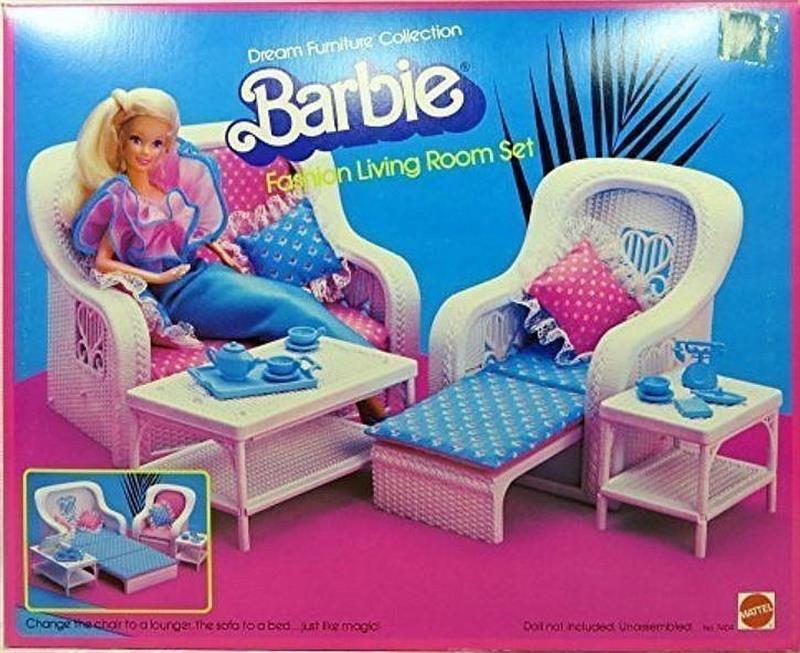 Barbie Fashion Living Room Set Dream Furniture