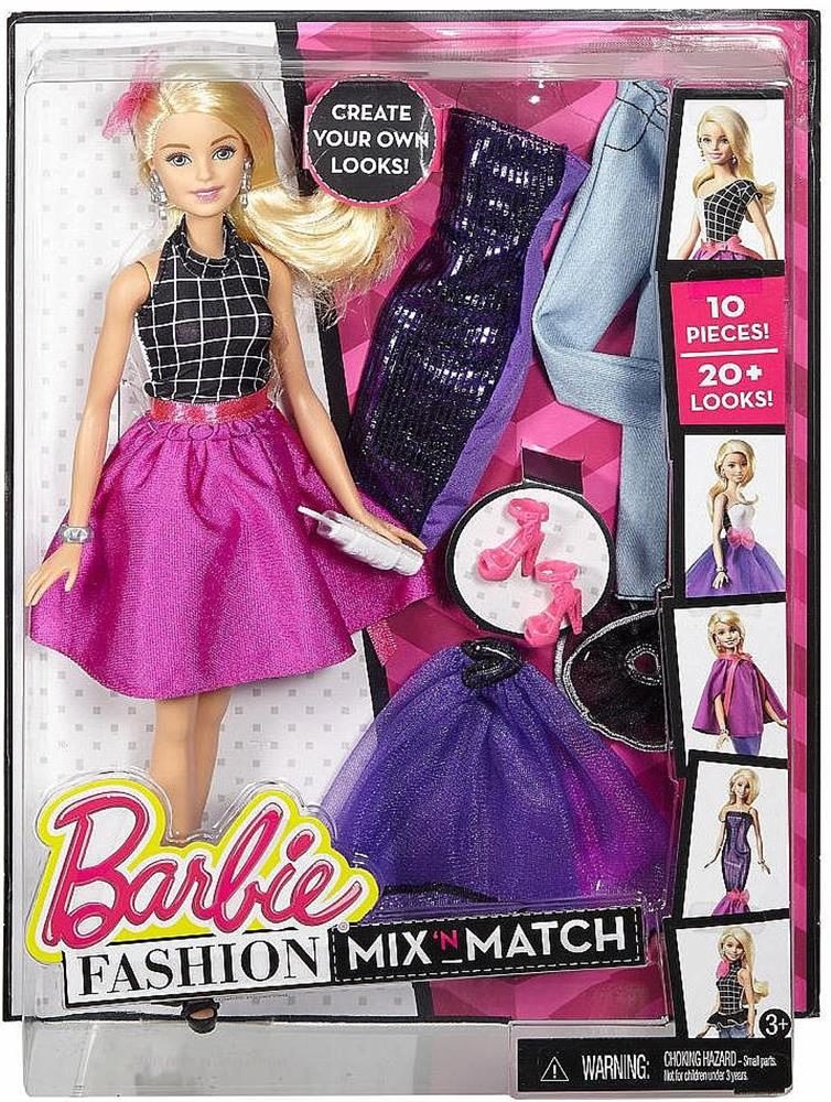 Barbie Fashion Mix ‘N Match Doll Blonde