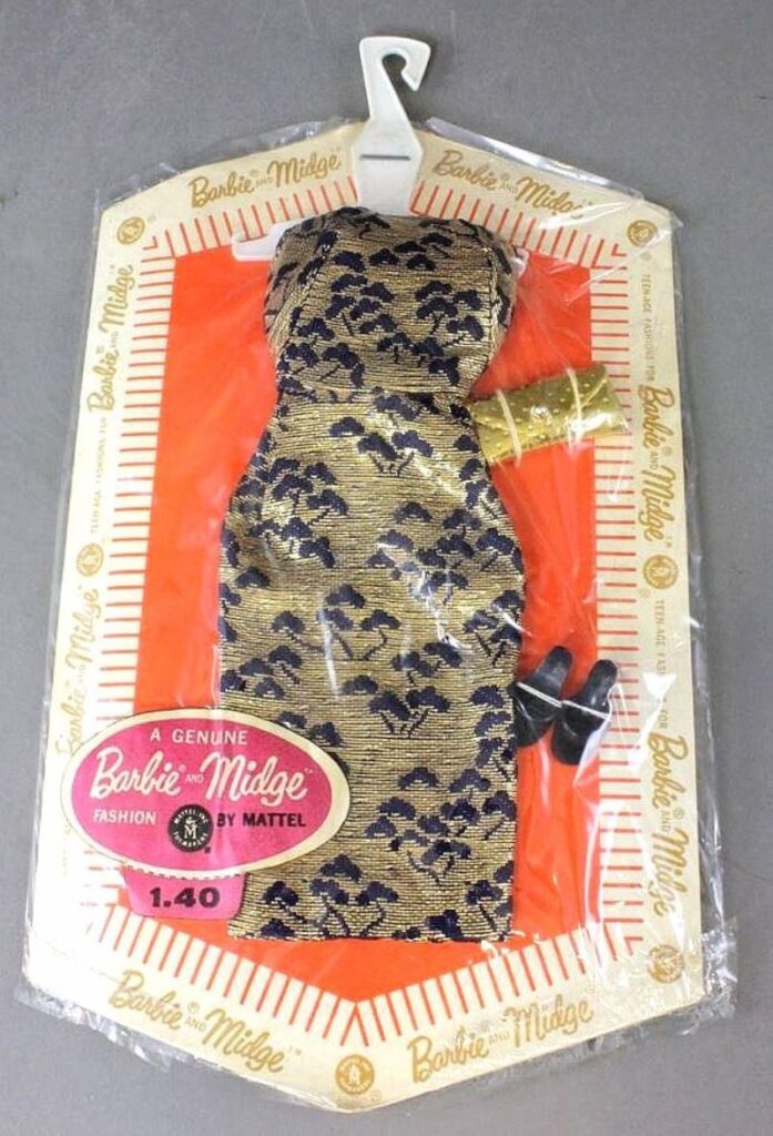 Barbie Fashion Pak Lame Sheath Outfit