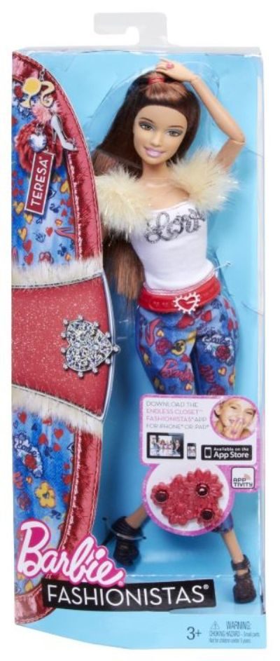 Barbie Fashionista Doll Denim Teresa