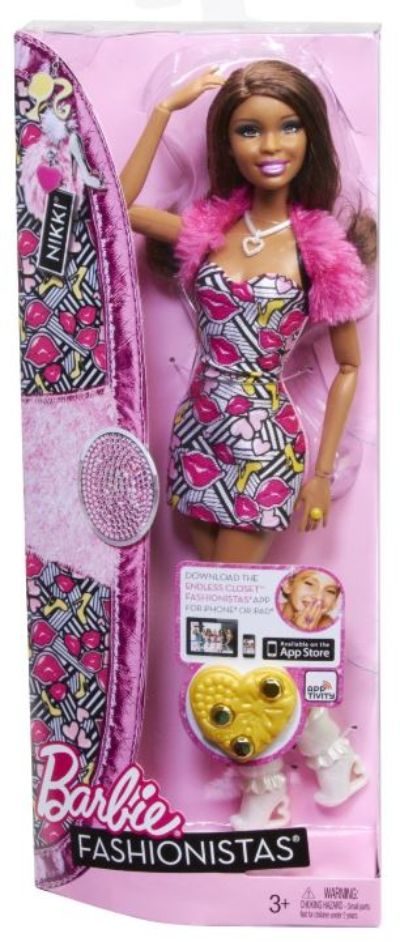 Barbie Fashionista Doll Toyetic Nikki