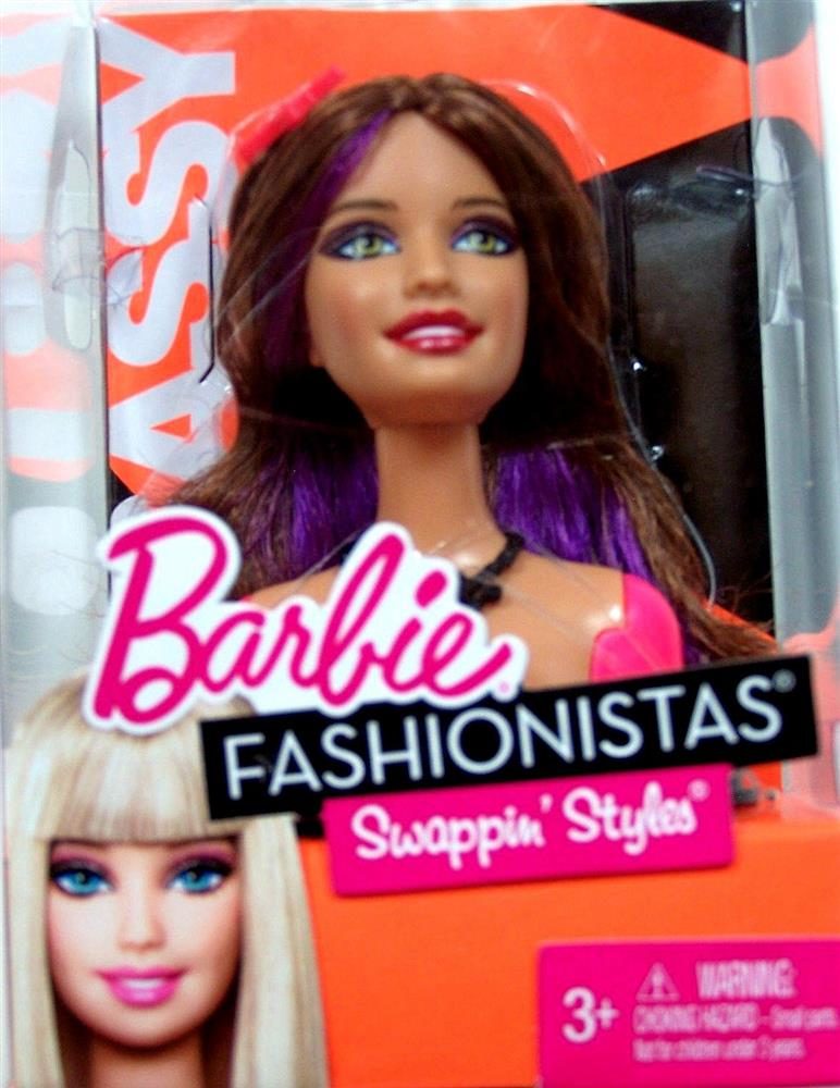 Barbie Fashionista Sassy Head Pack