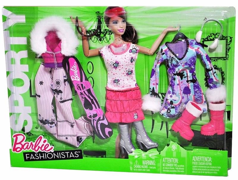 Barbie Fashionista Sporty Fashion Assortment