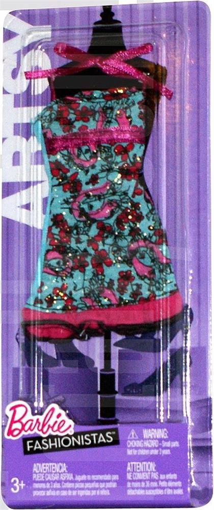 Barbie Fashionistas Artsy Swappin Styles Fashion Dress