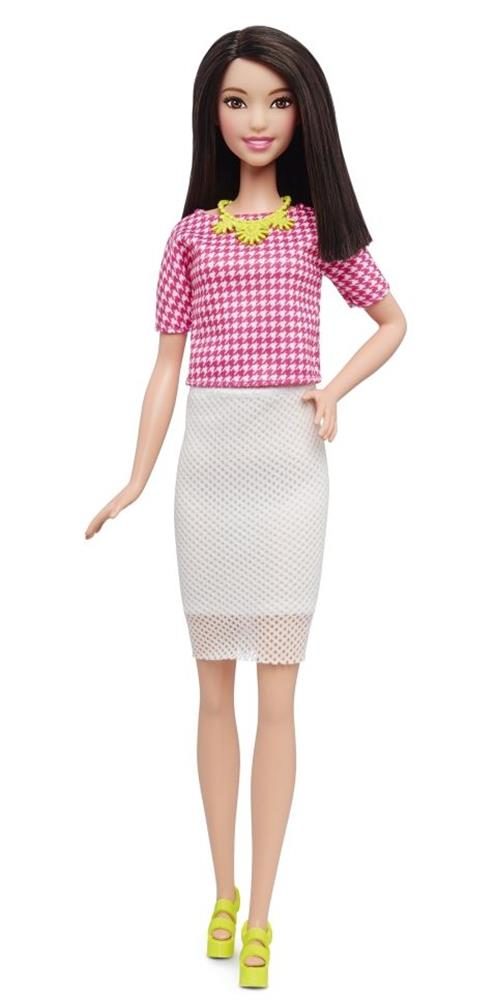 Barbie Fashionistas Doll 30 White & Pink Pizzazz – Tall