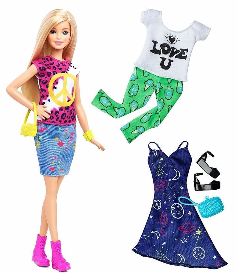 Barbie Fashionistas Doll 35 Peace & Love Doll & Fashions – Original