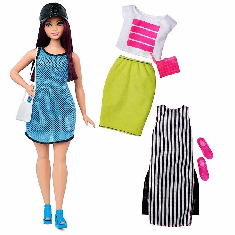 Barbie Fashionistas Doll 38 So Sporty Doll & Fashions – Curvy