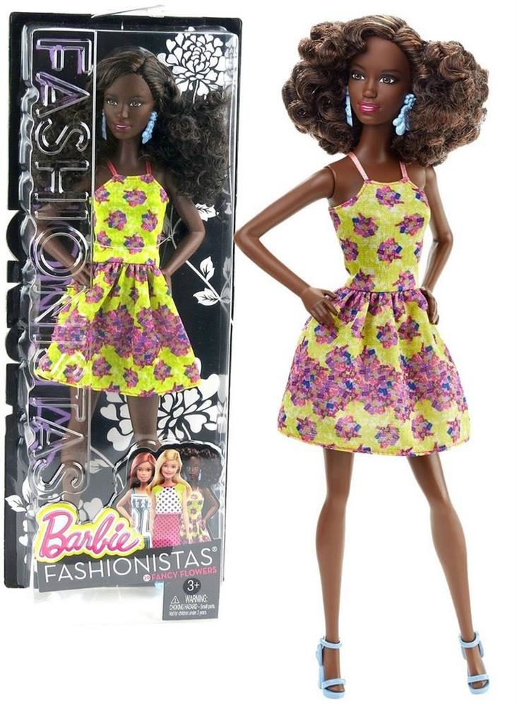 Barbie Fashionistas Fancy Flowers Doll 20 (#DGY65, 2015) details and ...