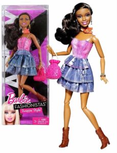 Barbie Fashionistas Swappin Styles Artsy Doll (#V7146, 2011) details ...