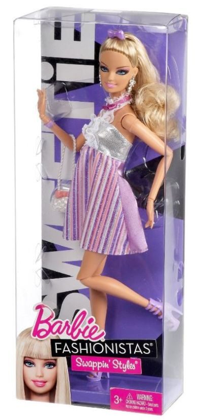 Barbie Fashionistas Swappin’ Styles Sweetie Doll