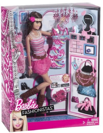 Barbie Fashionistas Teresa Ultimate Wardrobe Boho Chic Doll