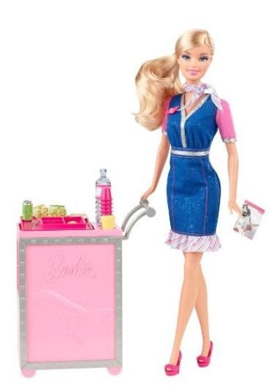 Barbie I Can Be  Flight Attendant Walmart