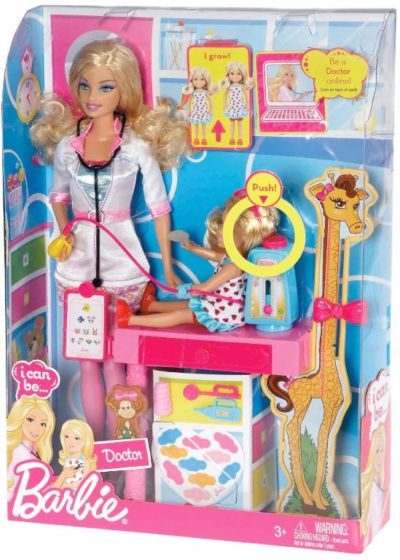 Barbie I Can Be Pediatric Doctor Playset (#T7175, 2011) details and ...