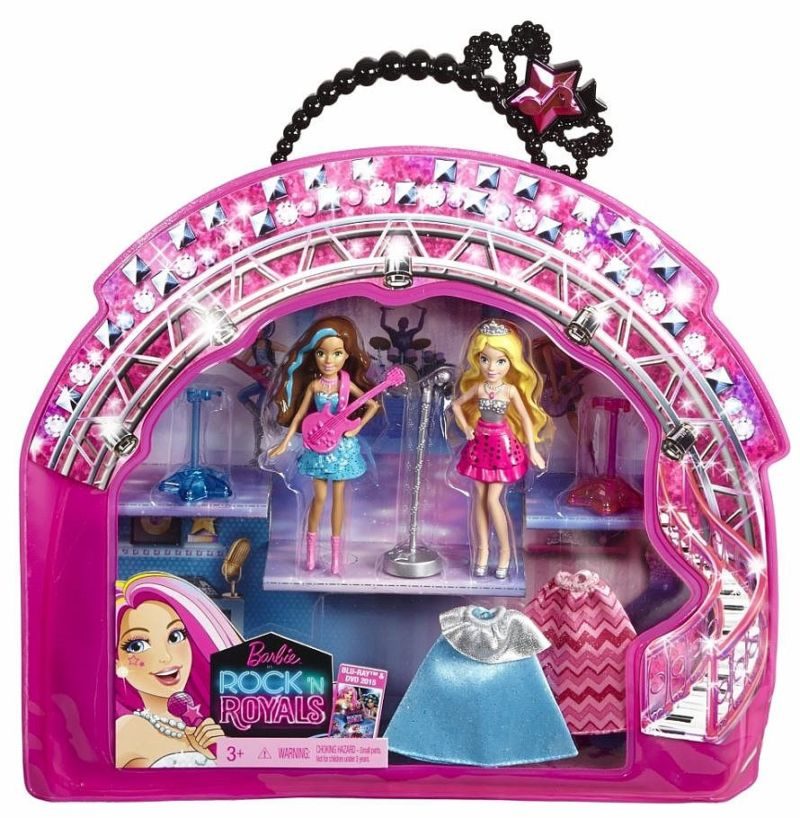 Barbie in Rock ‘n Royals Small Doll Play Set