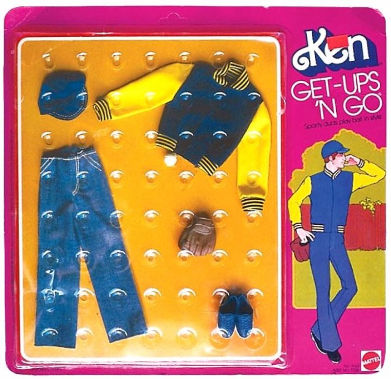 Barbie Ken Get Ups ‘N Go Sporty Duds Play Ball in Style