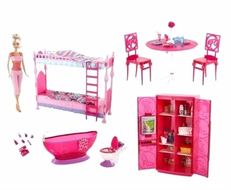 Barbie Large Furniture & Doll Giftset