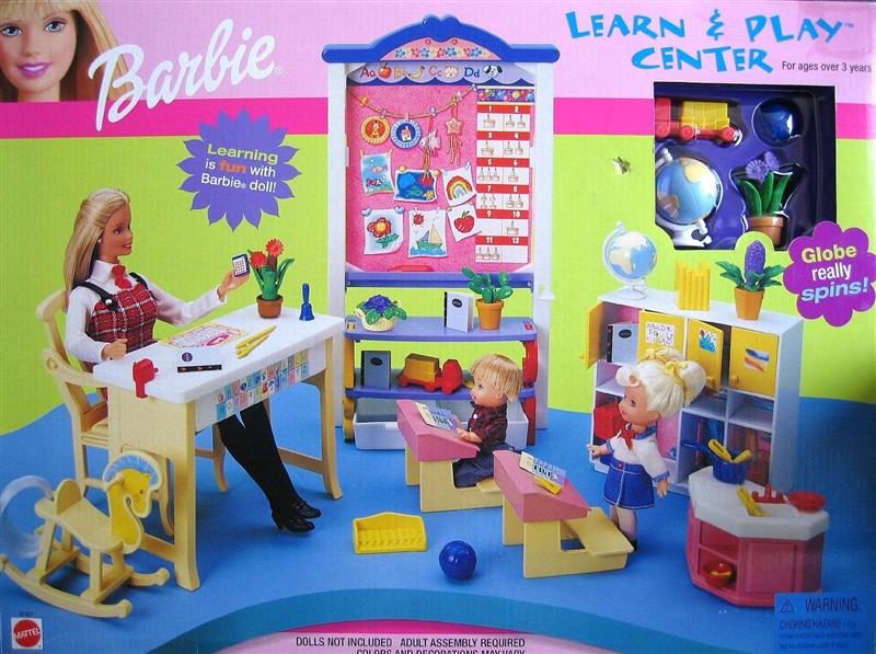 Barbie Learn & Play Center Playset