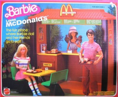 Barbie Love McDonalds Playset