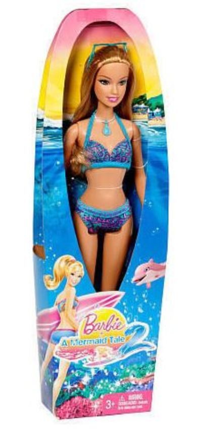 Barbie Mernaid Tale 2 Beach Summer Doll