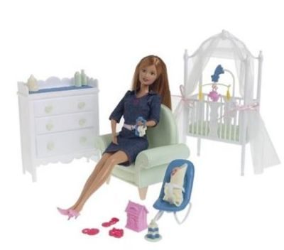 Barbie Nursery Furniture Playset