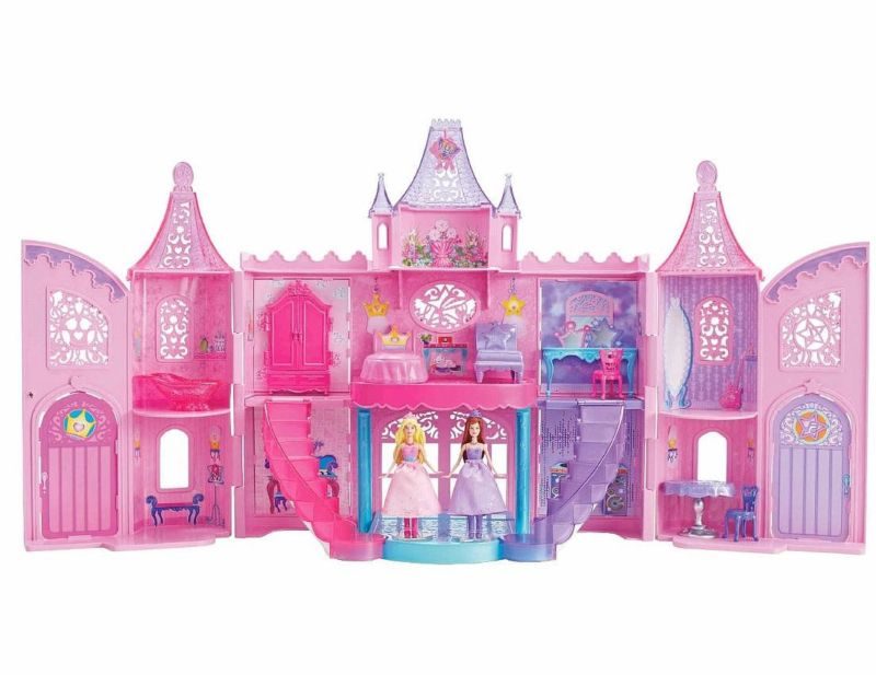 Barbie Princess and the Popstar Musical Light-Up Castle Play Set