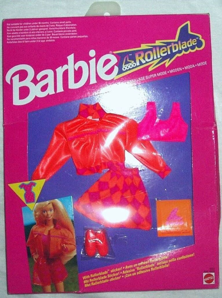 Barbie Roller Blade Fashions