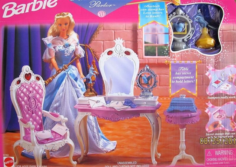 Barbie Romantic Princess Parlor Playset