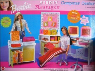 Barbie Secret Messages Computer Center