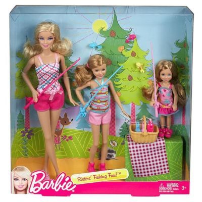 Barbie  Sisters Fishing Fun! Multipack  (Kmart)