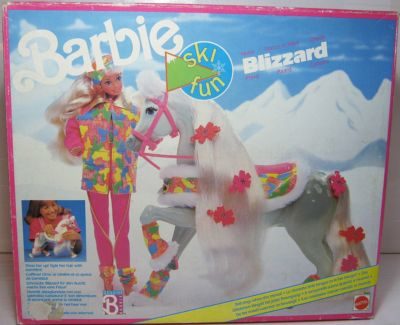 Barbie Ski Fun Blizzard Horse