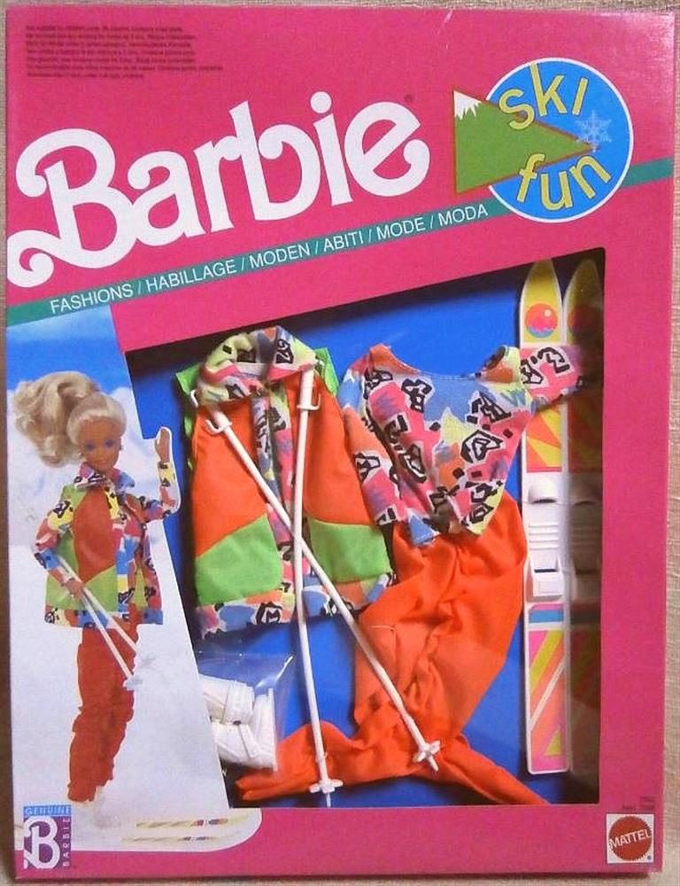 Barbie Ski Fun Fashions