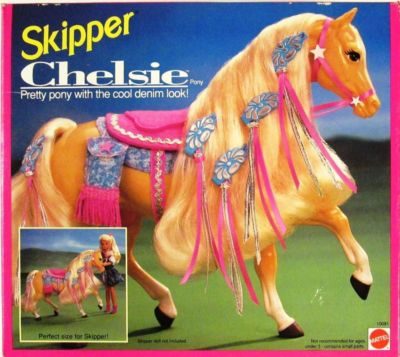 Barbie Skipper Chelsie Pony