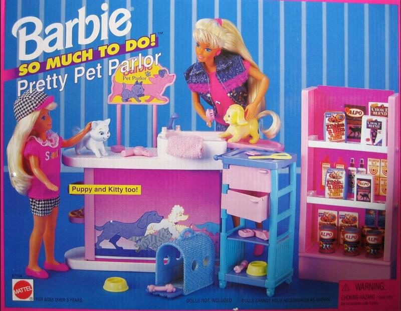 Barbie So Much To Do Pretty Pet Parlor