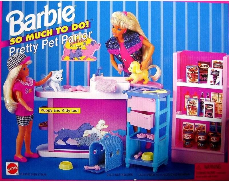 Barbie So Much To Do Pretty Pet Parlor