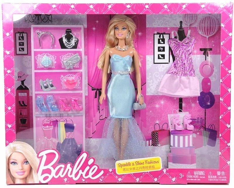 Barbie Sparkle and Shine Fashions