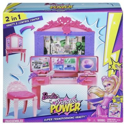 Barbie Super Transforming Vanity Playset