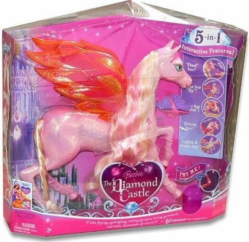 Barbie & The Diamond Castle Glimmer Horse