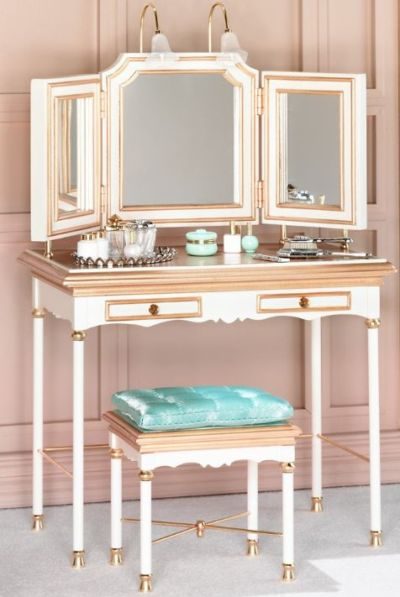 Barbie Vanity and Bench